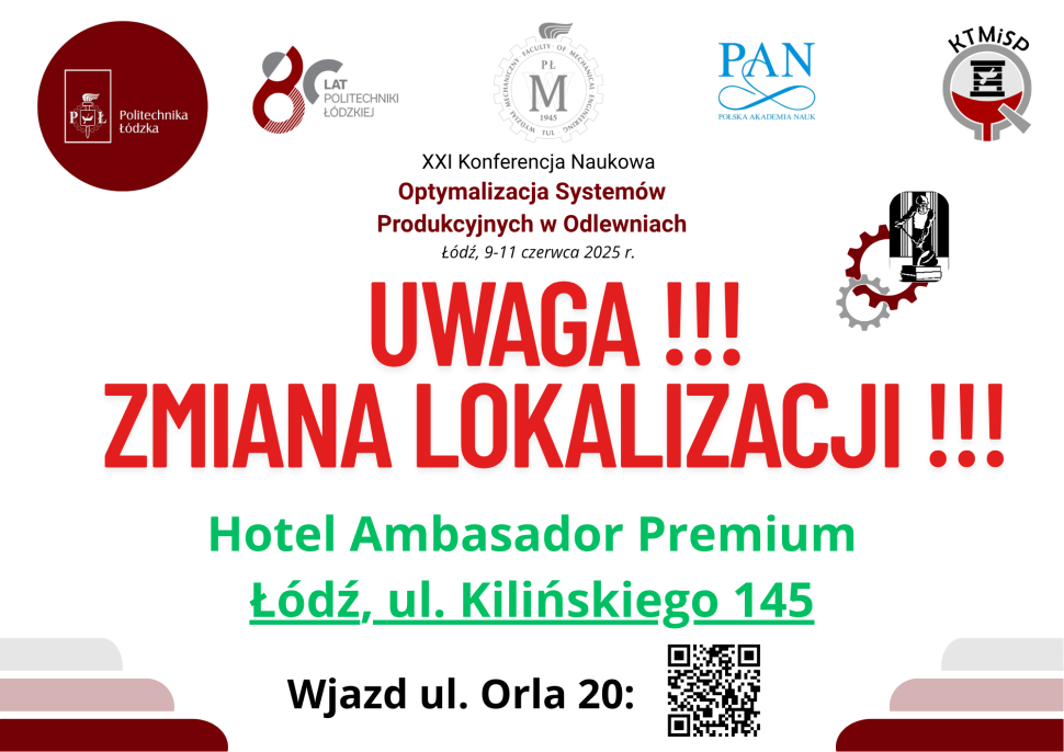 Zmiana lokalizacji